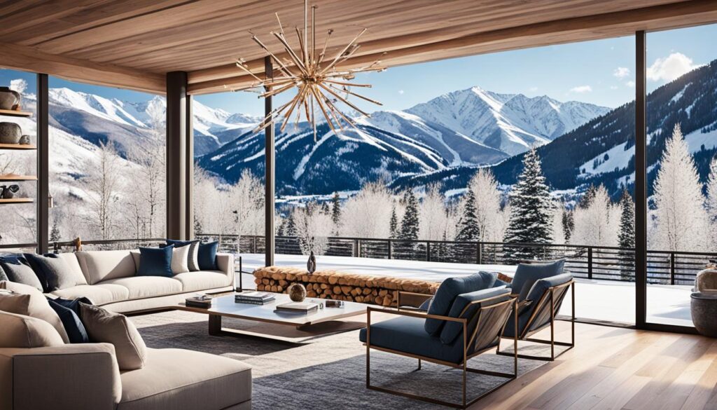 Aspen luxury ski resort