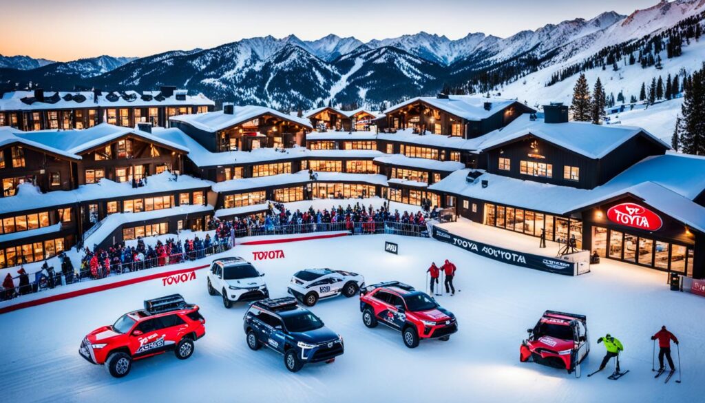 Toyota Air and Après event at Heavenly Ski Resort