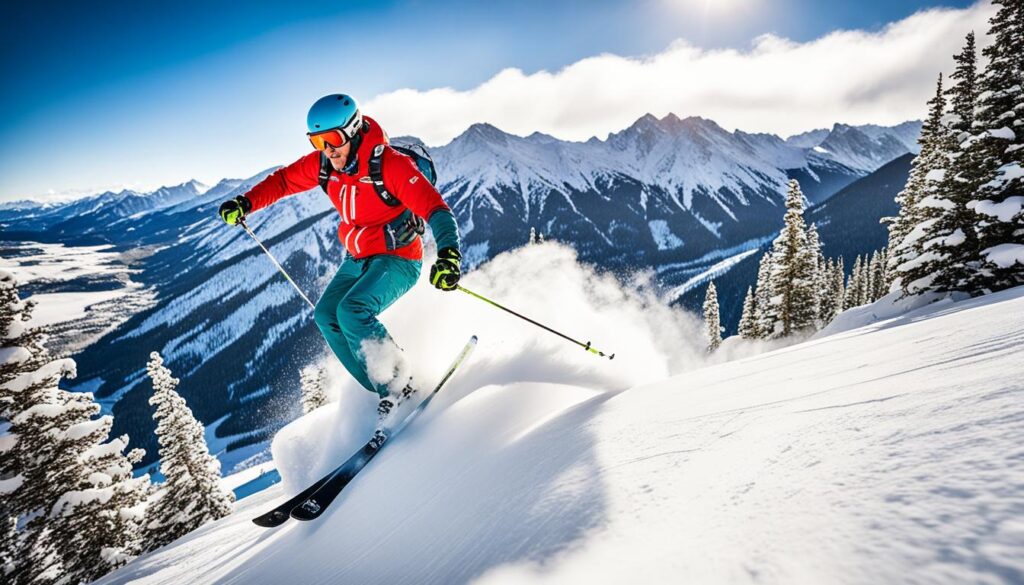 best inbounds ski runs in Colorado