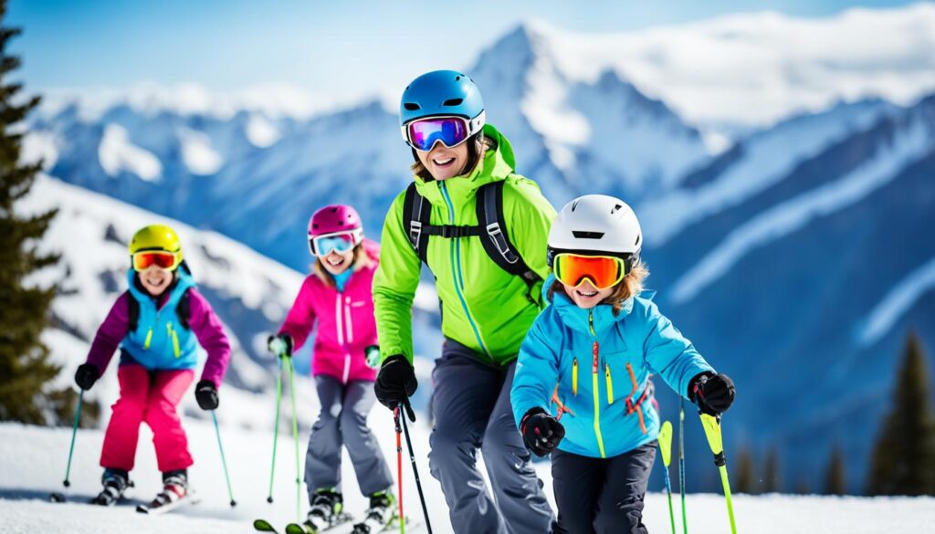 ski instruction for children