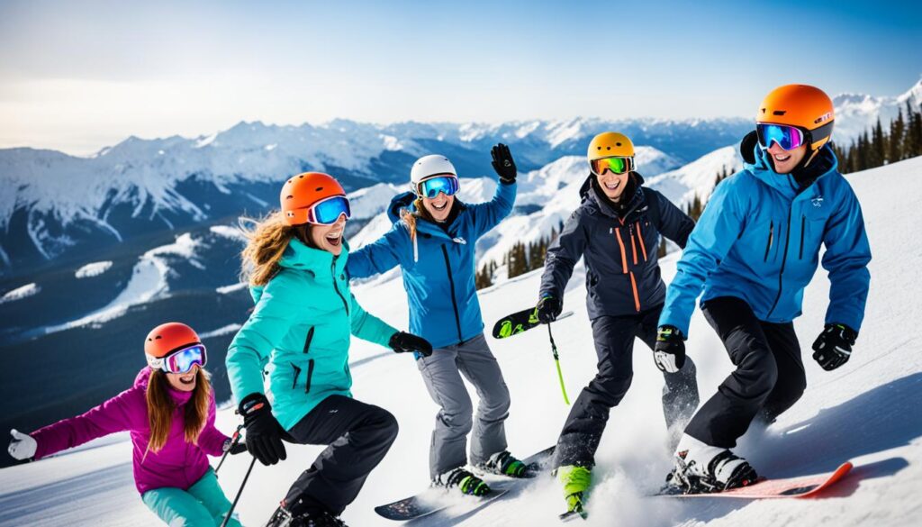 ski resort activities for teens