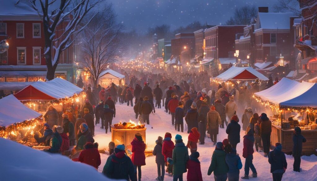 winter festivals in New England