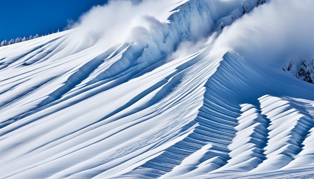 avalanche patterns