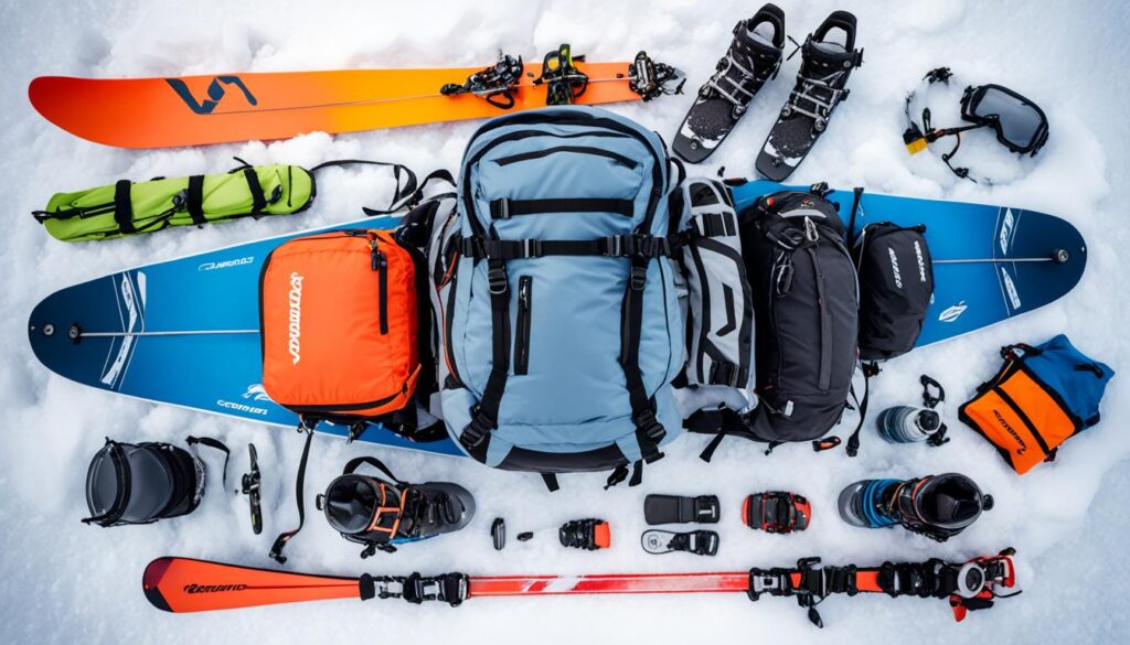 backcountry skiing gear