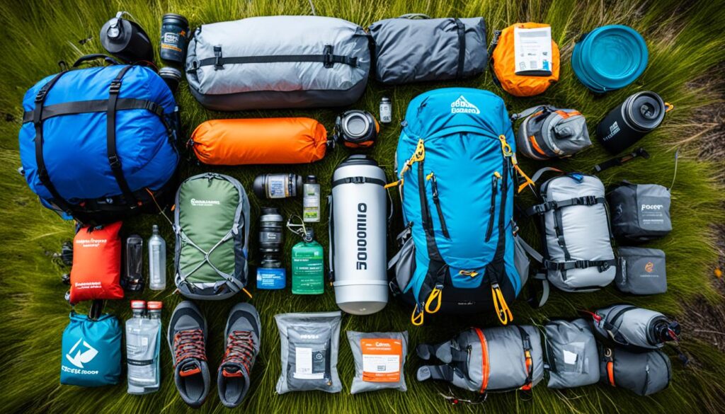 backpacking gear