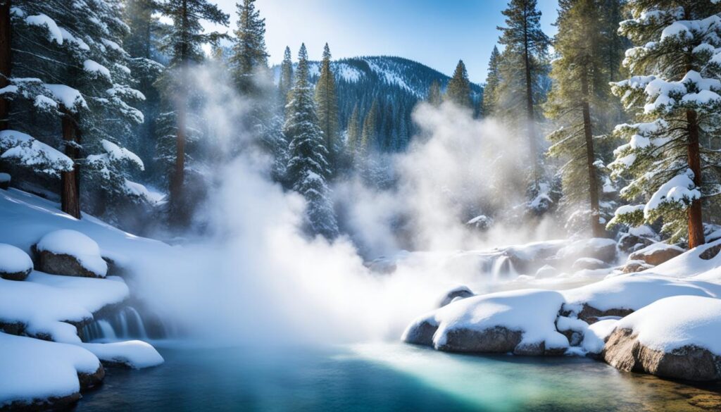 Relaxing Hot Springs at Steamboat Ski Resort