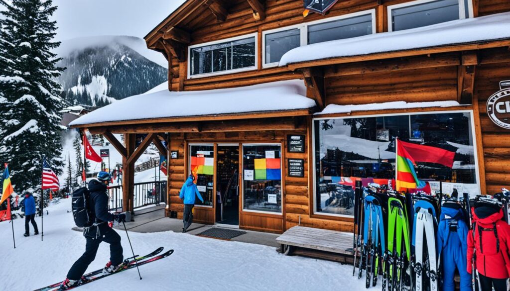 top-rated ski rental shop in Colorado